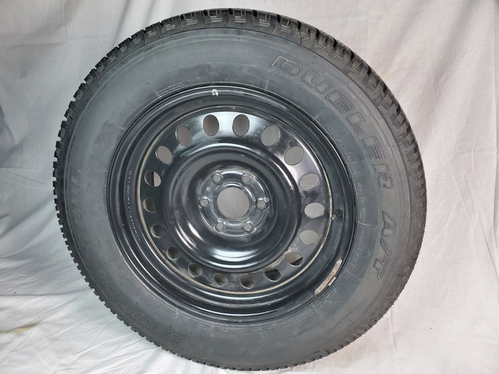 NEW Bridgestone 275/60/R20 Tire and Spare Rim Fits:2010 Nissan Armada!