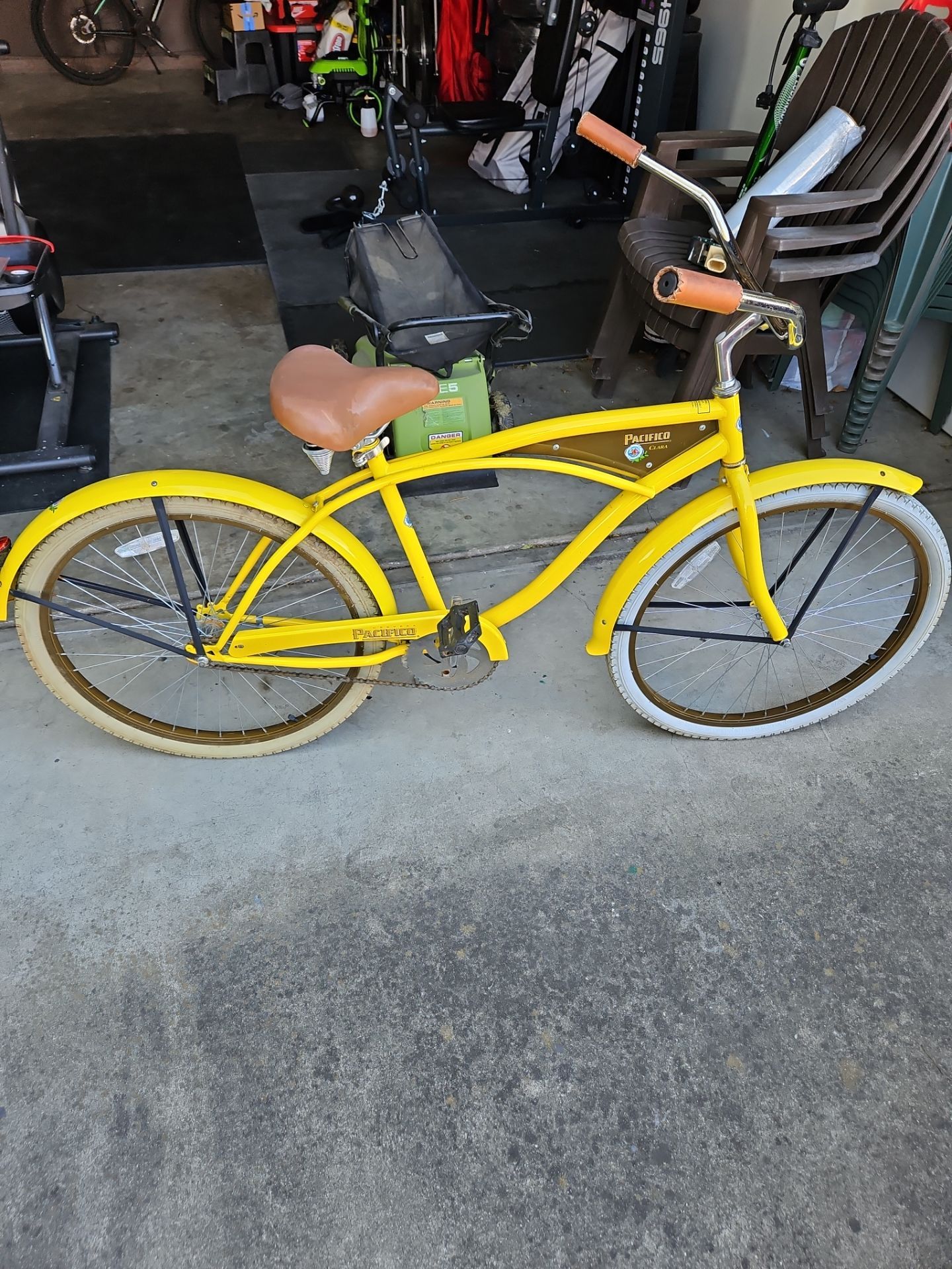 Pacifico brand beer beach cruiser
