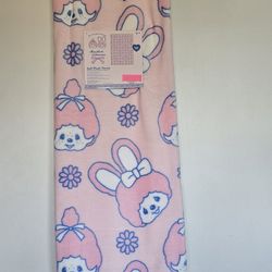 🌸 Monchhichi Throw Blanket 🌸