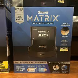Save $200 And Buy A Brand New ! VACUUM ROBOT - SHARK MATRIX! $300