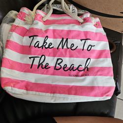 2 Victoria Secret Tote/beach Bags