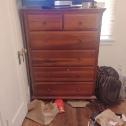 Solid Wooden Dresser 