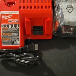 Milwaukee M12 And M18 Battery And Charger
