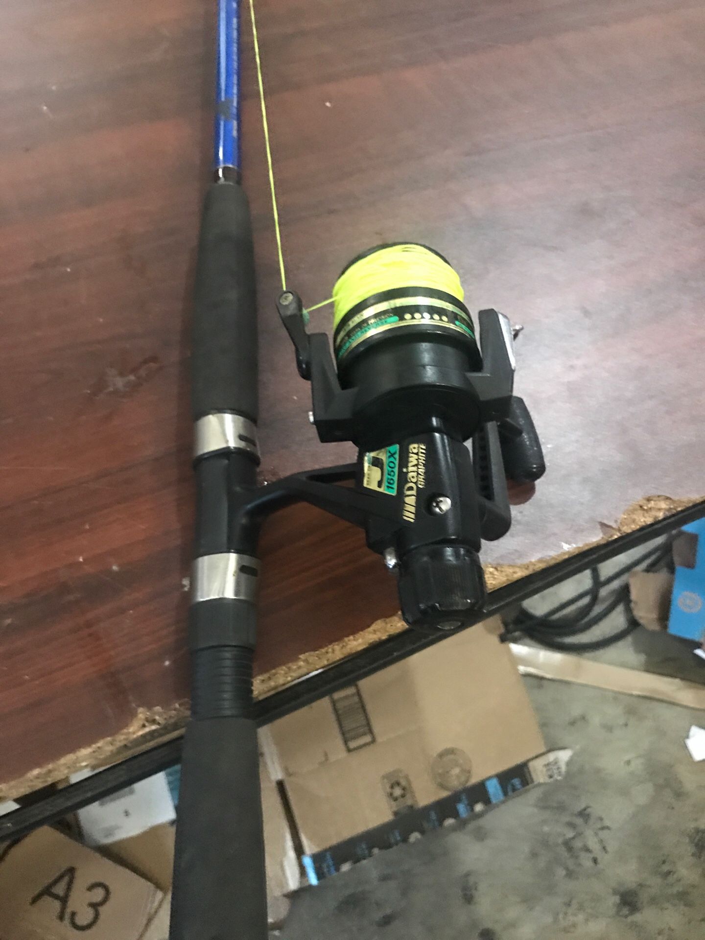 Fishing rod berkley fusión. And Reel DAIWA 1650X