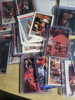 Michael Jordan And Scottie Pippen Game Cards
