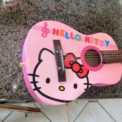 Kids Hello kitty guitar