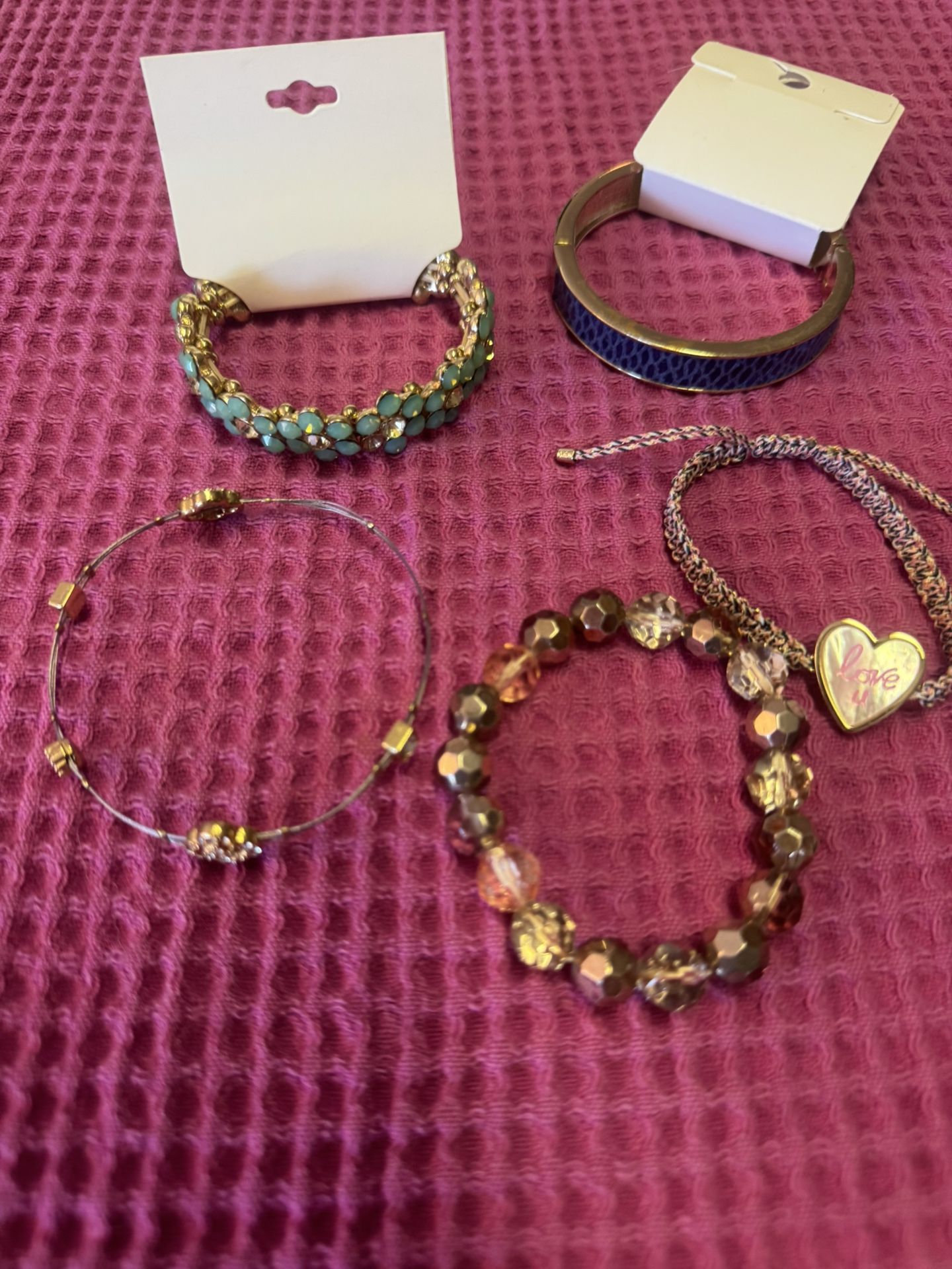 Bracelet Bundle-5 Pieces