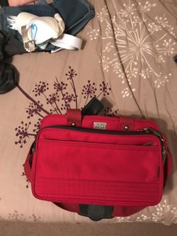 Small luggage red carry on luggage