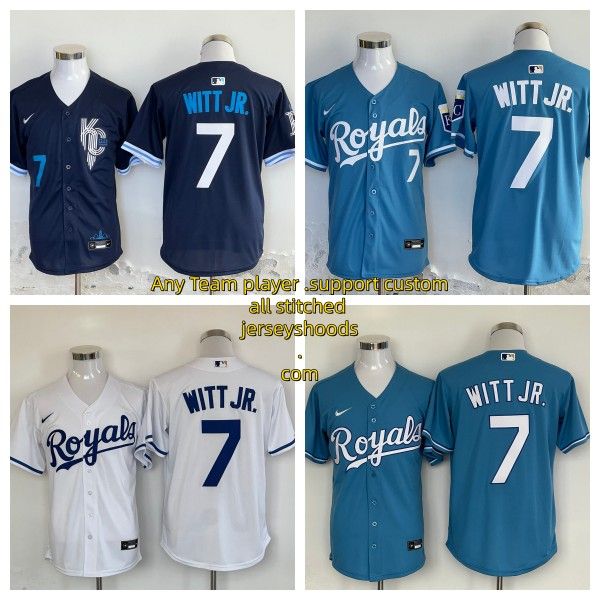 Kansas City Royals Bobby Witt Jr. baseball jerseys
