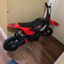 24V 10Ah Electric Dirt Bike, 350W Electric Motorcycle for Kids