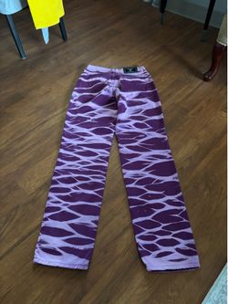 Versace  Couture Tie - Dye Pattern Jeans