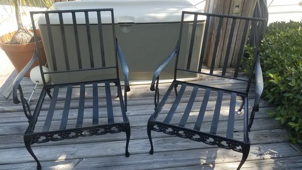 Vintage Wrought Iron Patio Furniture For Sale In Fort Lauderdale