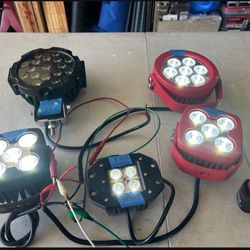 LED Spot Lights (Brand New Only Single Lights) From A Display All 6 Lights $100