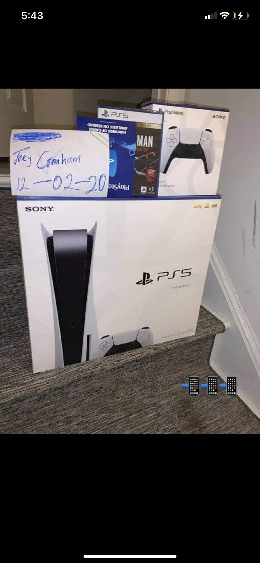 Ps5 for Sale ( Everything You See In The Picture Is Included )