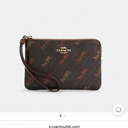 Coach Wrists Wallet New Original 