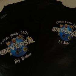 Universal Studios Family Shirts