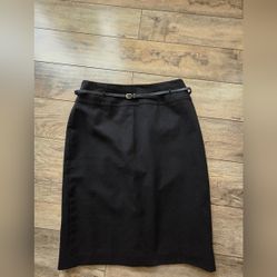Liz Claiborne Black Size 4 Skirt 