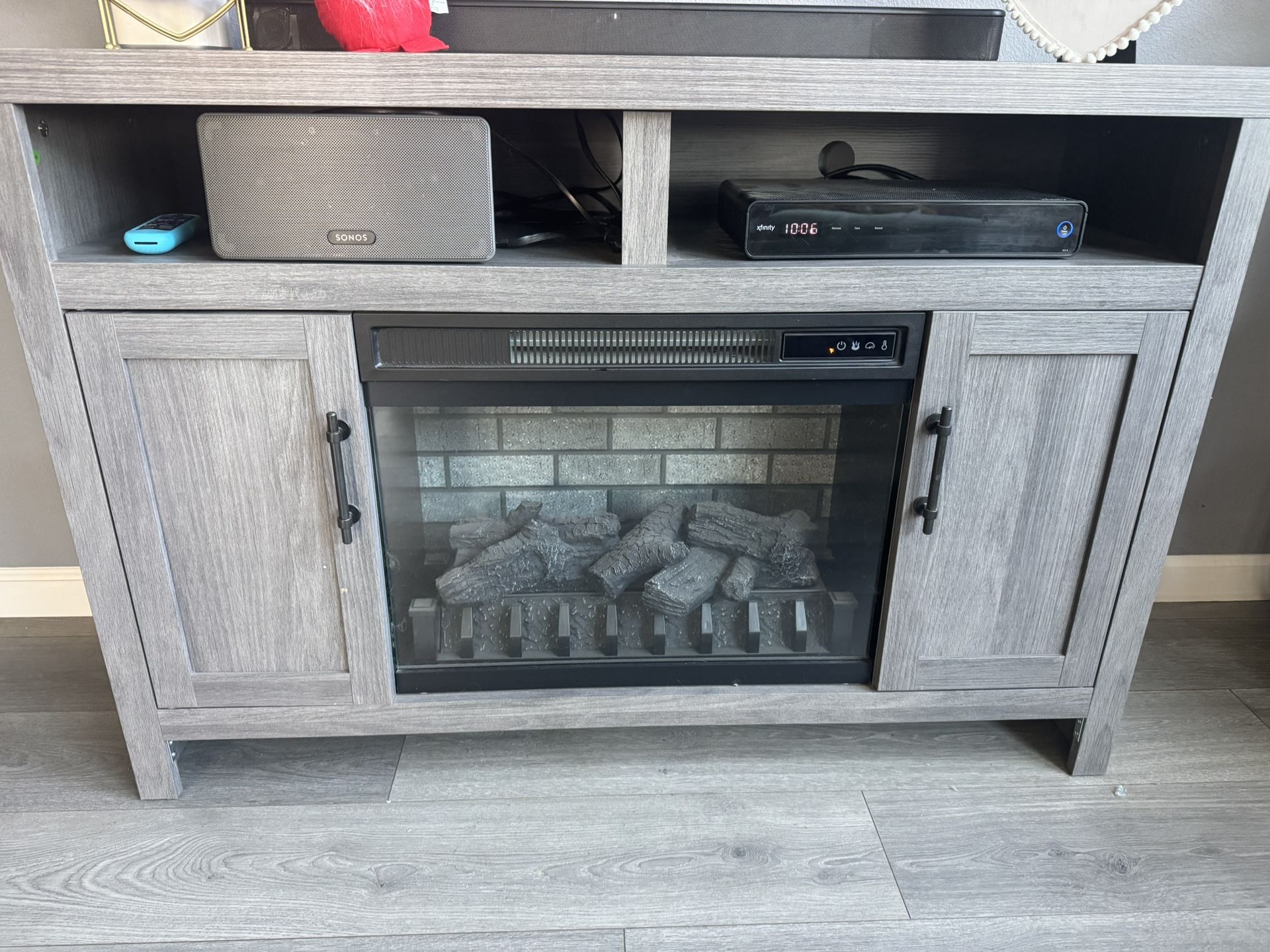 Fire Place/TV Stand