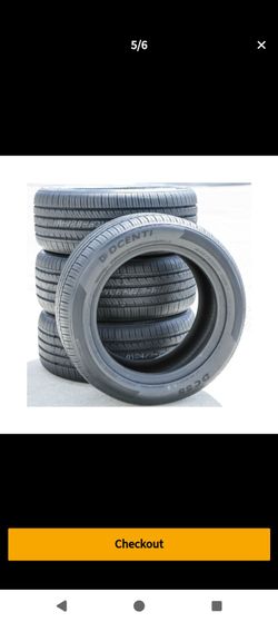 215/40R18 NEW DCENTI TIRES installed $99 each
