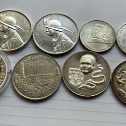 Silver Coin, Medal Of Mexico