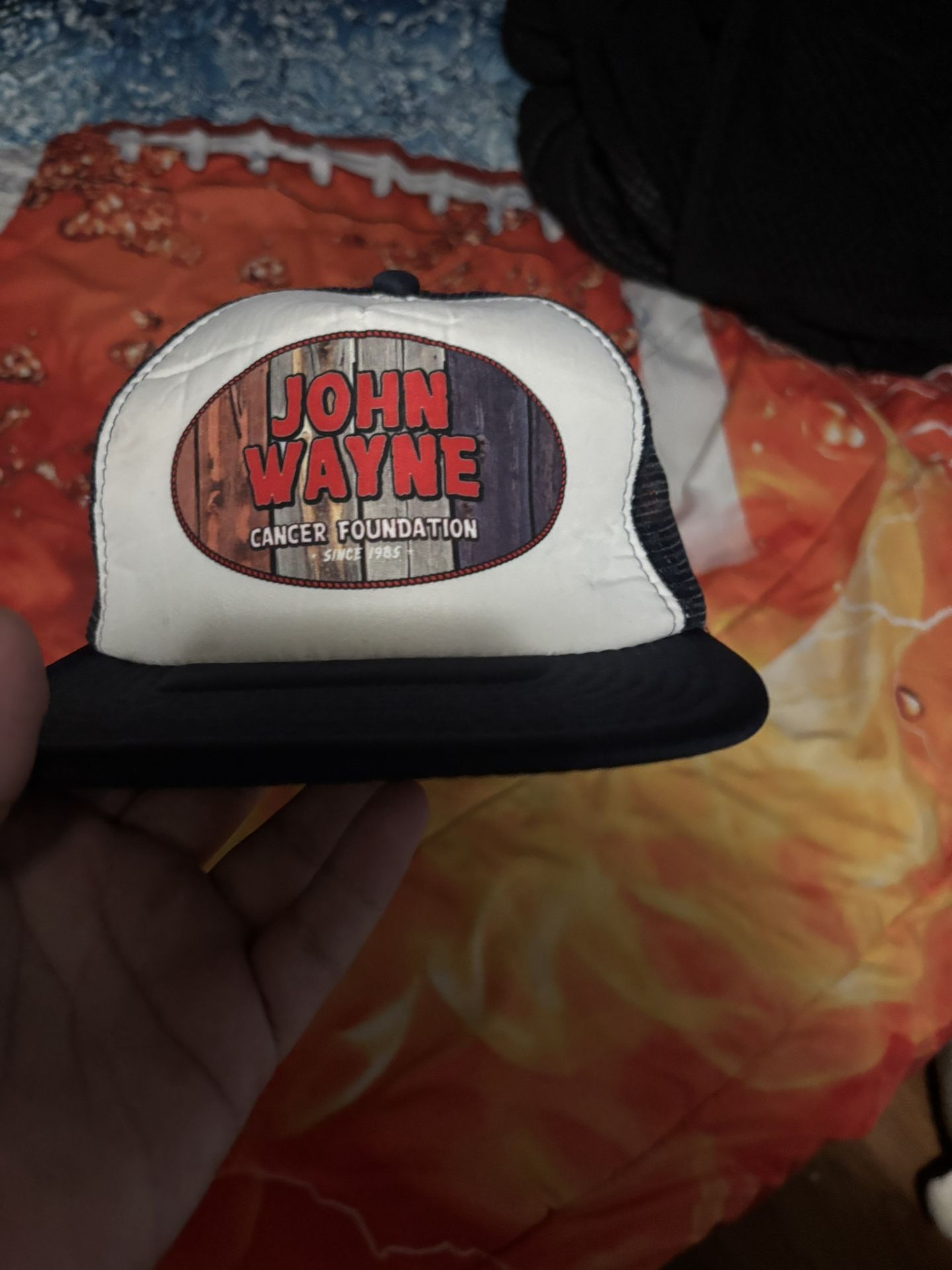 John Wayne Cancer Donation SnapBack Hat