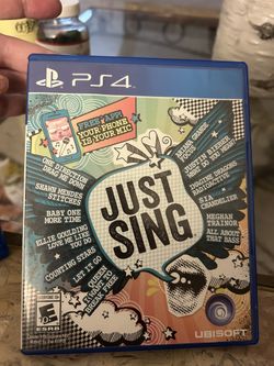 Just sing PS4 