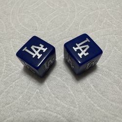 LA Dodgers Air Valve Caps