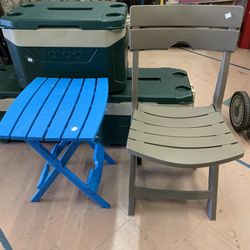 Outdoor Chair And Table 