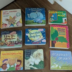 Kids Board Books Bundle (9 Books)