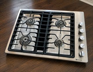 JennAir 30" Stainless Steel Gas Downdraft Cooktop | Model JGD3430WS00