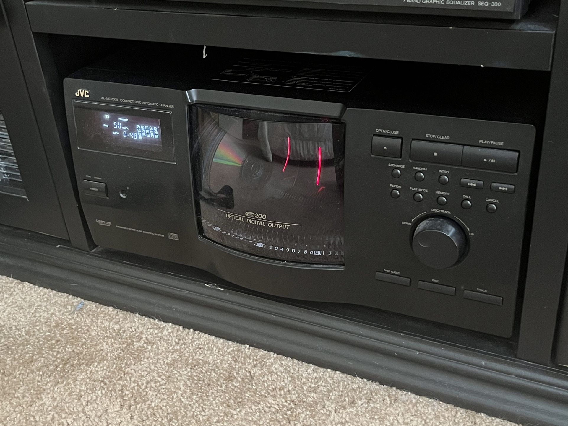 JVC XL-MC2000 Disc Player