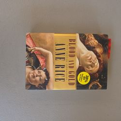 Hardcover Book Blood And Gold The Vampire Chronicles