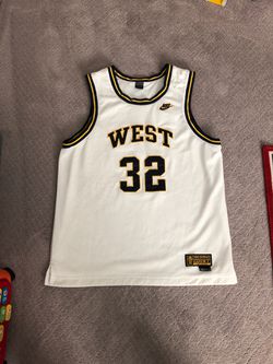 Nike Supreme West Basketball Jersey #32 XL