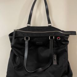 Tumi Nylon Tote Bag Carry-On (Red Stitching) 