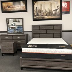 4PC Queen Bedroom Set