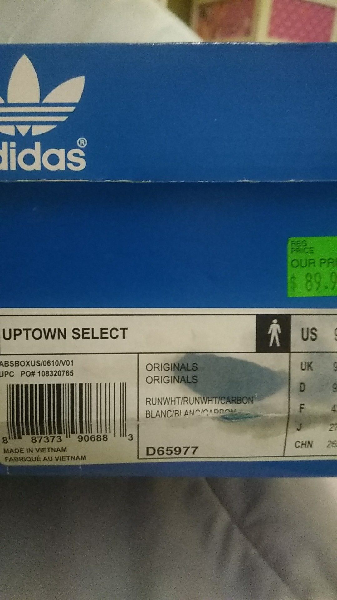 Adidas originals Uptown Select 9.5