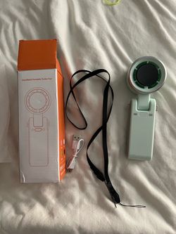 Handheld Portable Turbo Fan with Clip