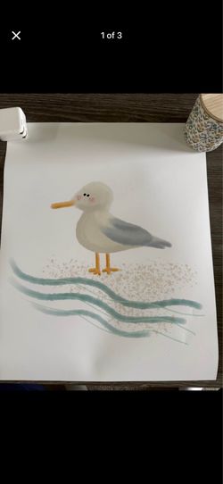 Set of 3 Nautical/Ocean Prints- Nursery Decor