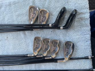 Complete golf set with bag