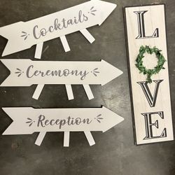 Wedding Signs Craft Sign