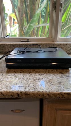 Sony DVD and VHS player