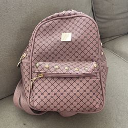 Pink & Black Backpack 