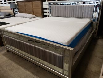 New California king bed frame tax included