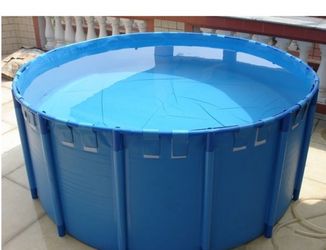 Seaside Round Koi Show Tank 59in