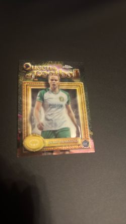 Topps Chrome Queen of Football Julie Blakstad Rookie Card