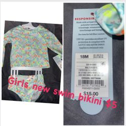 18 Months Girls Bikini 