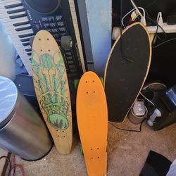 I Have 3 Skate Boards, One Is A Penny Board And One Is A Kryptonics.