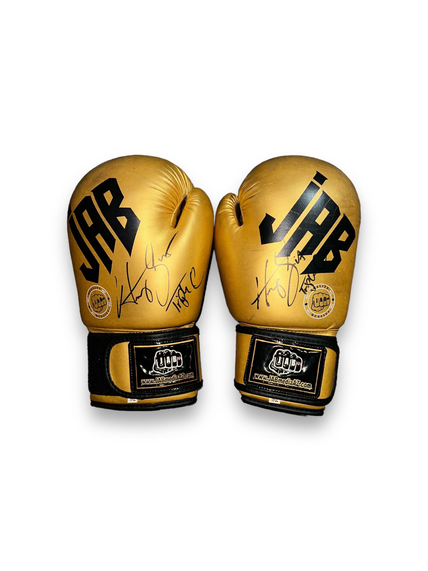 Henry Cejudo signed autographed boxing gloves 