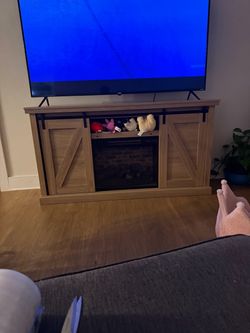 Fire place tv stand/ heater