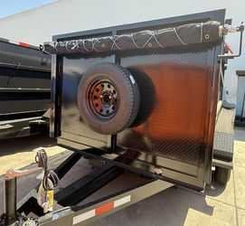 🔥New 8x4x12 Hydraulic Dump Trailer With Accessories Included 🔥🔥 🏴DEAL OF THE WEEK🏴🔥🔥